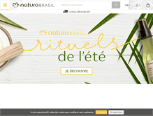 Tablet Screenshot of naturabrasil.fr